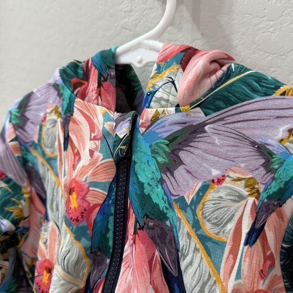 NWT Hey Popinjay Tropical Rainforest Colibri Nairo Hoodie - Picture 2 of 9